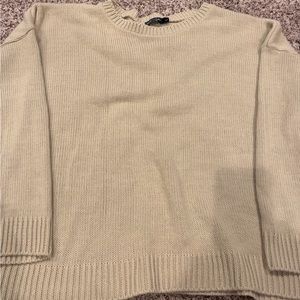 Nasty Gal Women’s Beige Sweater Size Large